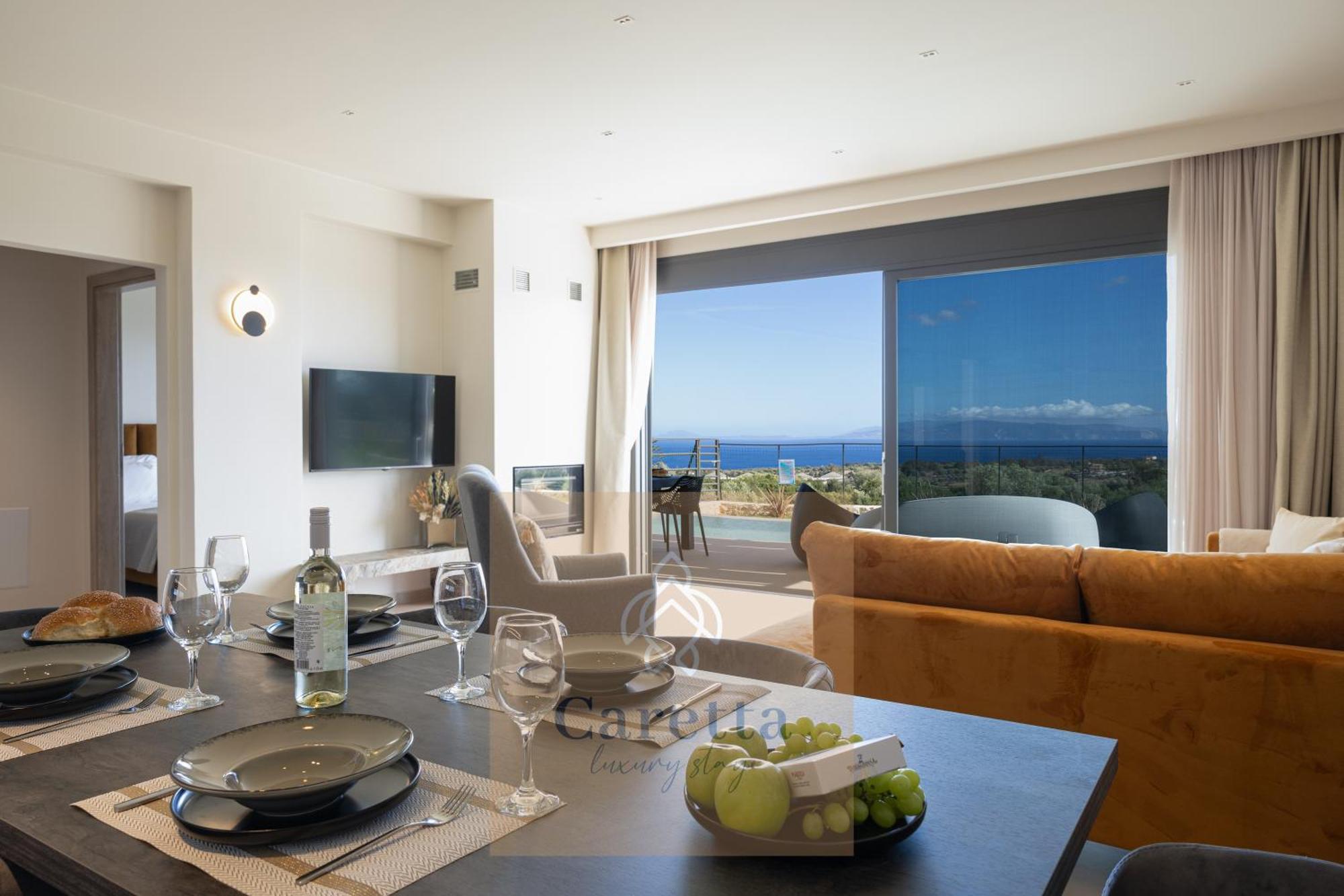 Gem Villas Luxury Sea View Karavádhos Exterior foto